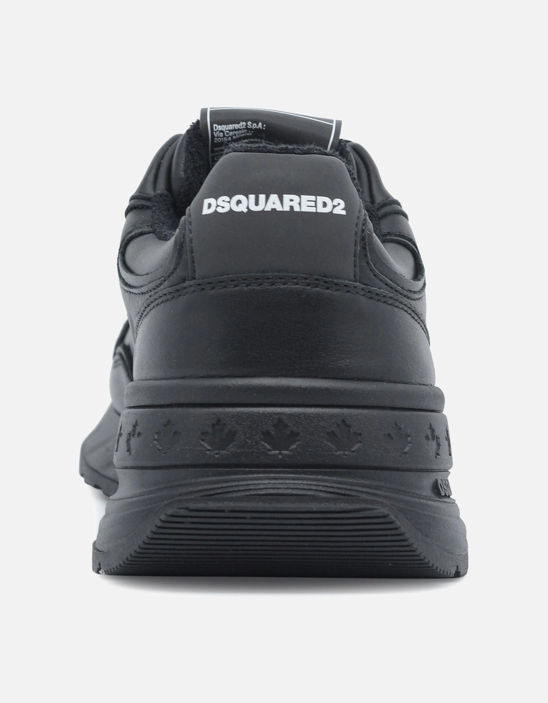 Leather Sneakers Black