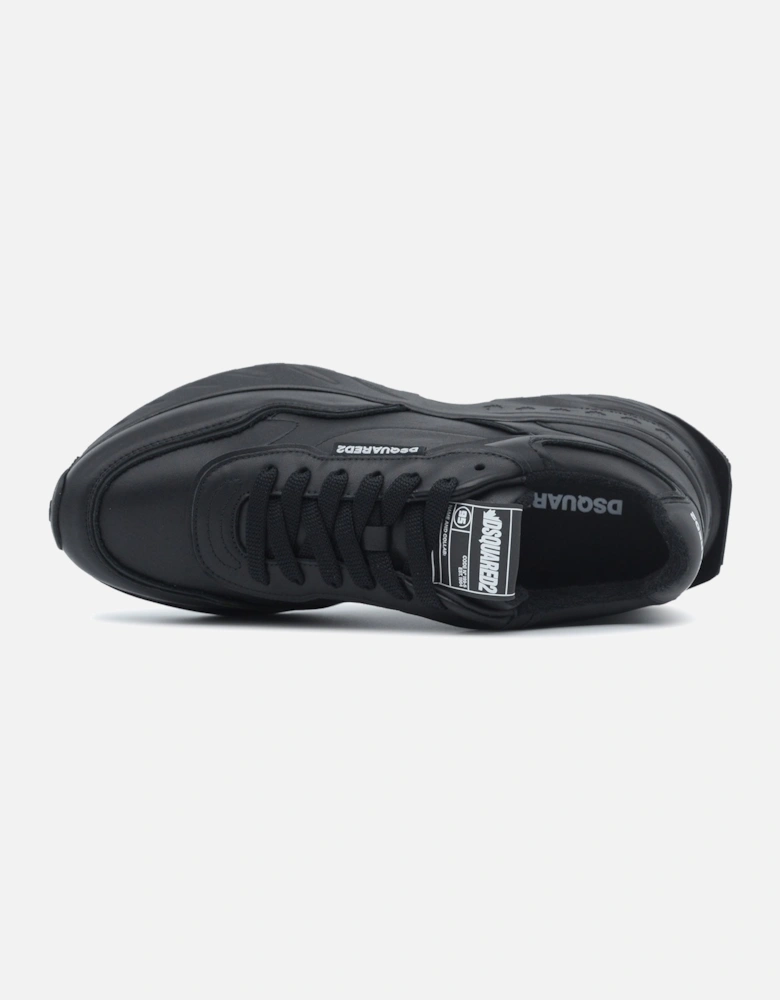 Leather Sneakers Black