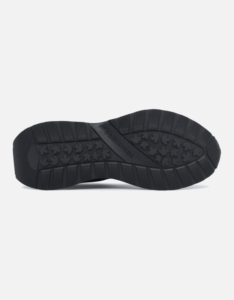 Leather Sneakers Black