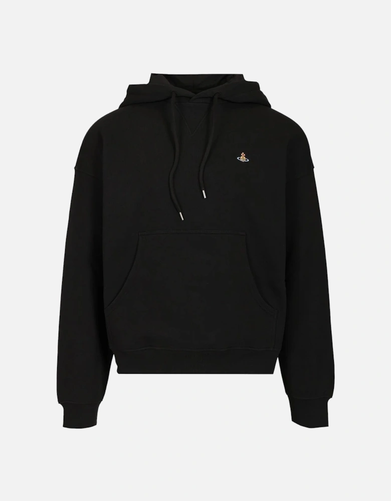 Ashton Orb Hooded Top Black