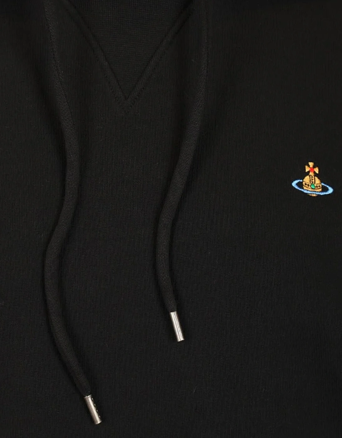 Ashton Orb Hooded Top Black