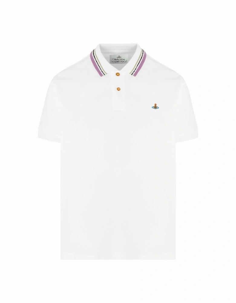 Classic Orb Polo White