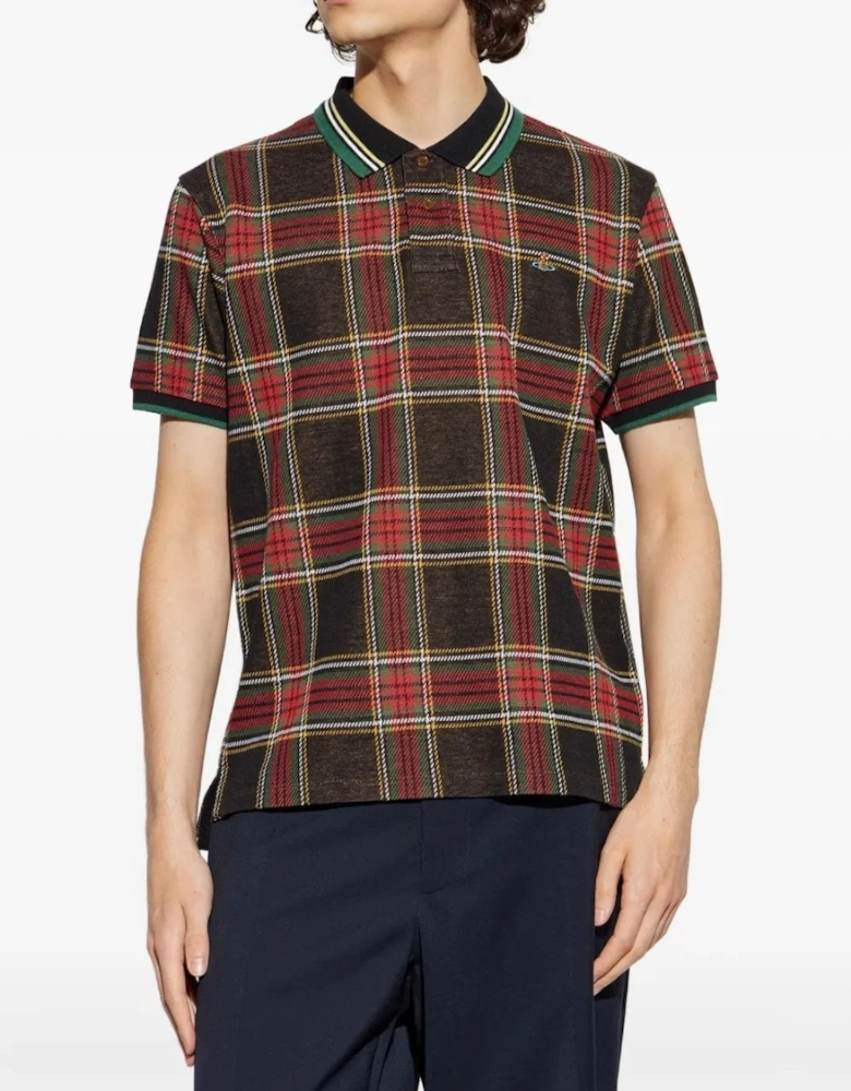 Classic Check Orb Polo Green