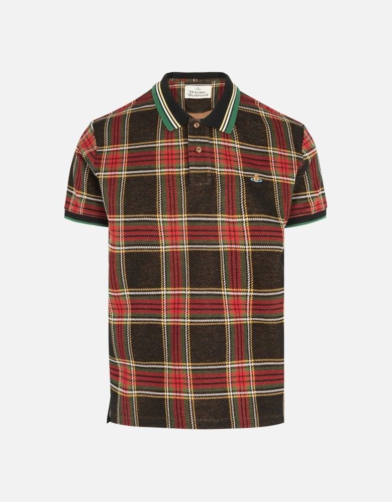 Classic Check Orb Polo Green