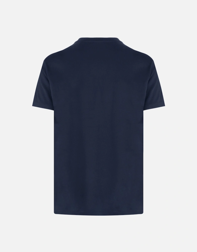 Drawn Orb Classic T-shirt Navy