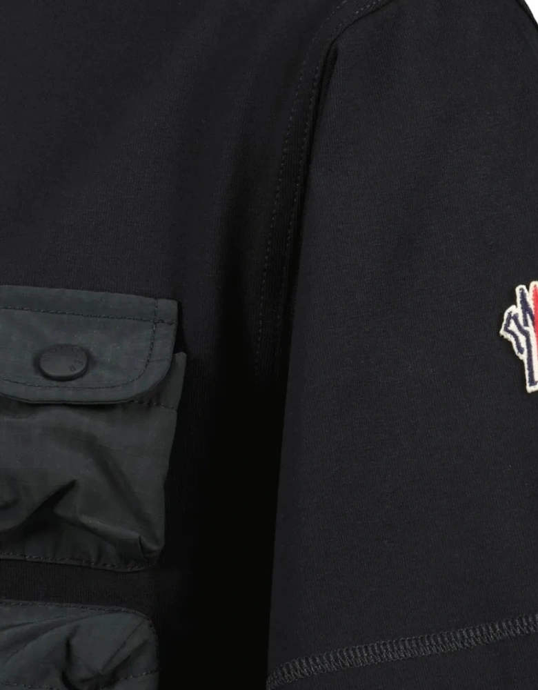 Pocket Cotton T-Shirt Black
