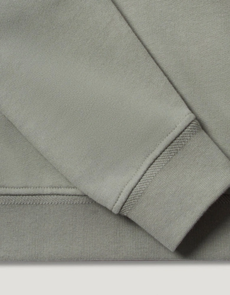 Quarter Zip Sweatshirt Sage Green