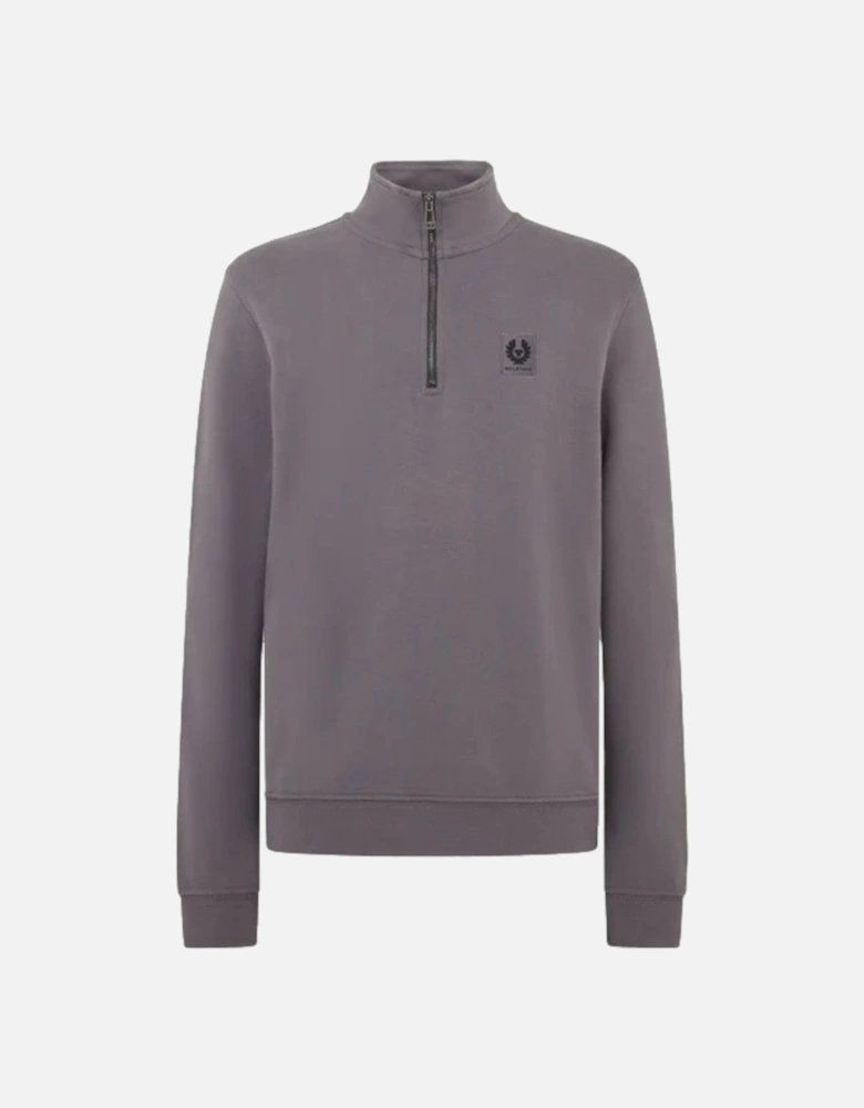 Quarter Zip Sweatshirt Tornado Grey