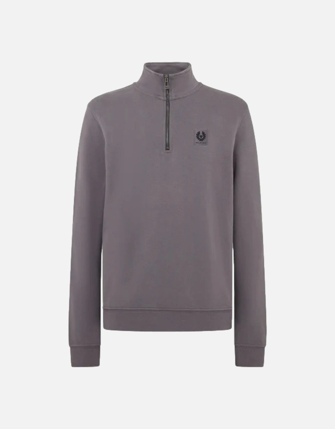 Quarter Zip Sweatshirt Tornado Grey, 4 of 3