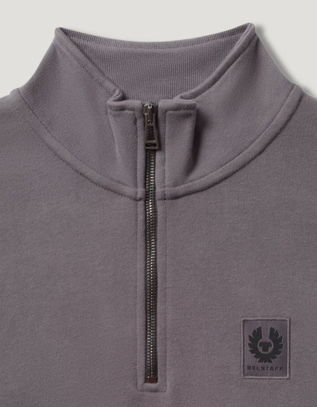 Quarter Zip Sweatshirt Tornado Grey