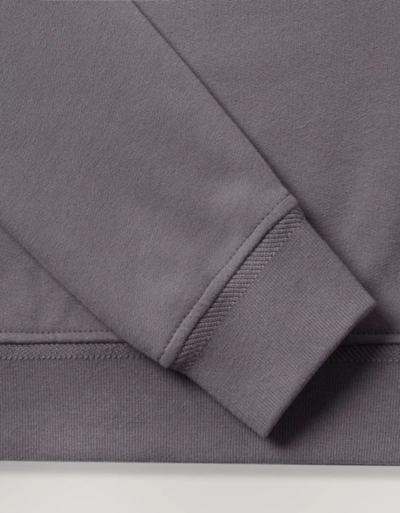 Quarter Zip Sweatshirt Tornado Grey