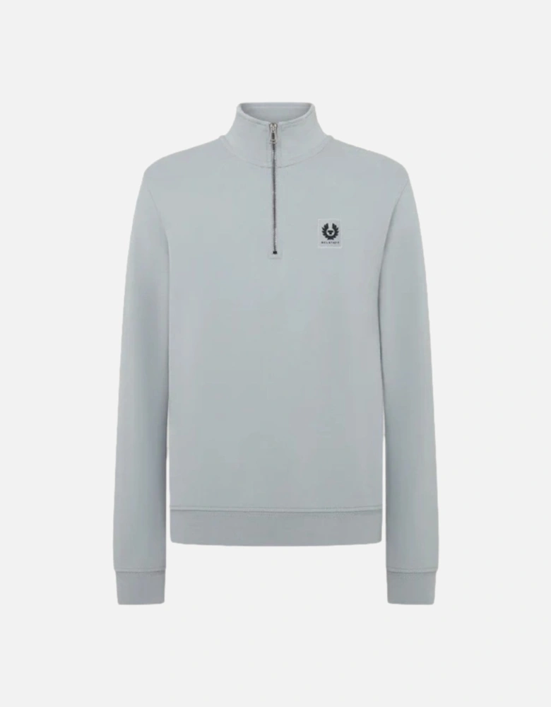 Quarter Zip Sweatshirt Quarry Blue