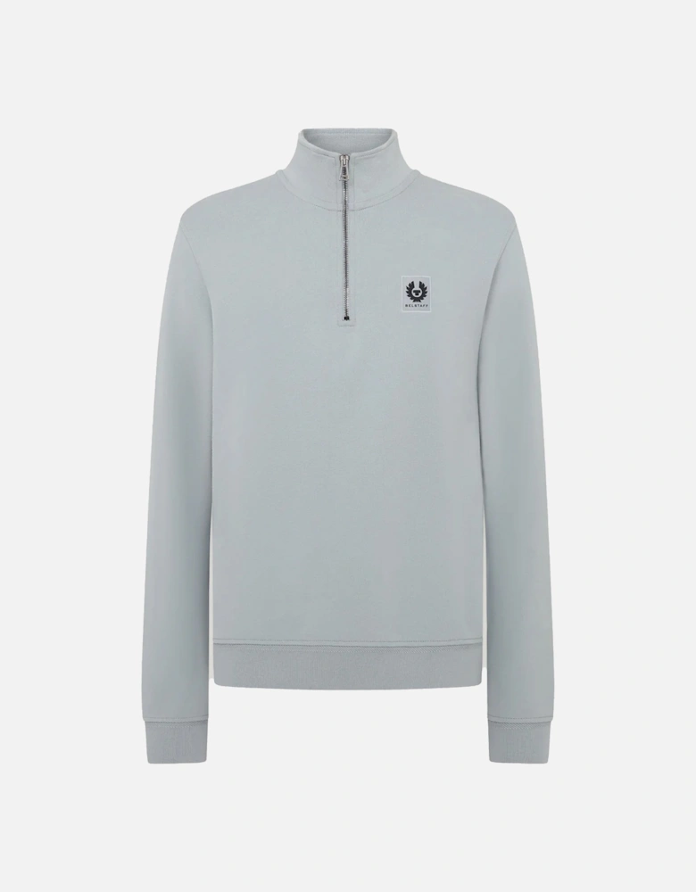 Quarter Zip Sweatshirt Blue