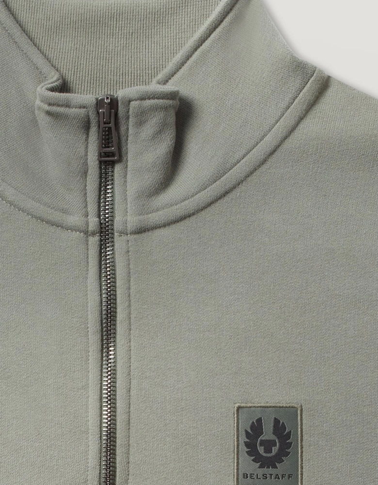 Quarter Zip Sweatshirt Green