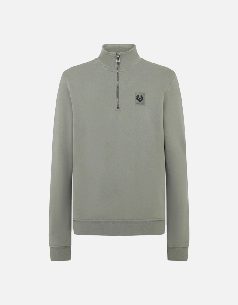 Quarter Zip Sweatshirt Green