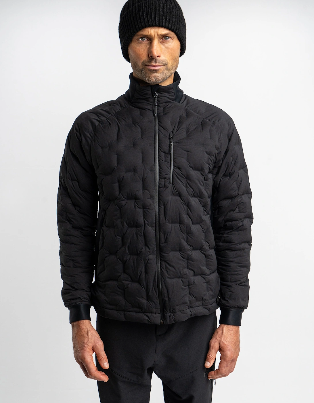 Arksen Men's Black Triton Insulated Jacket - Size: 44/Regular