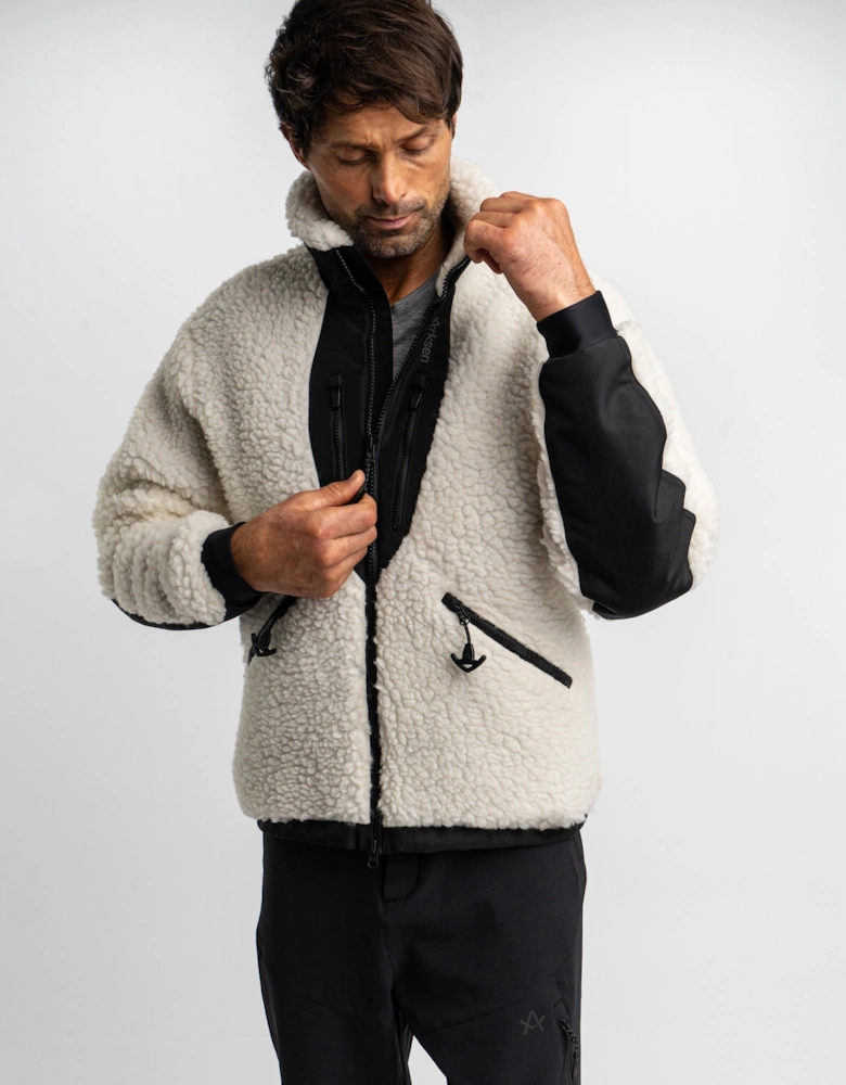 Vellum Sherpa Wool Fleece