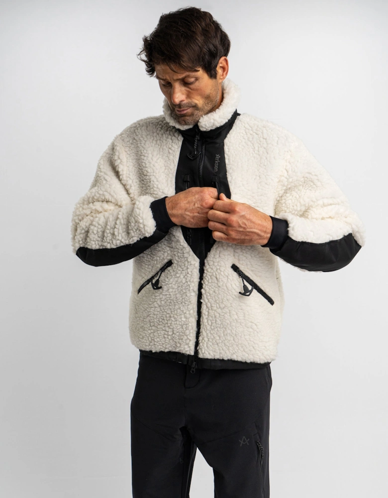 Vellum Sherpa Wool Fleece