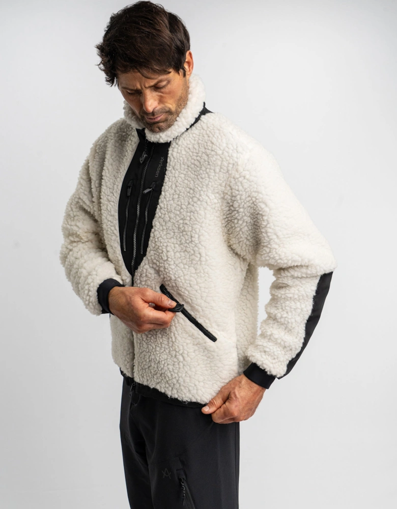 Vellum Sherpa Wool Fleece