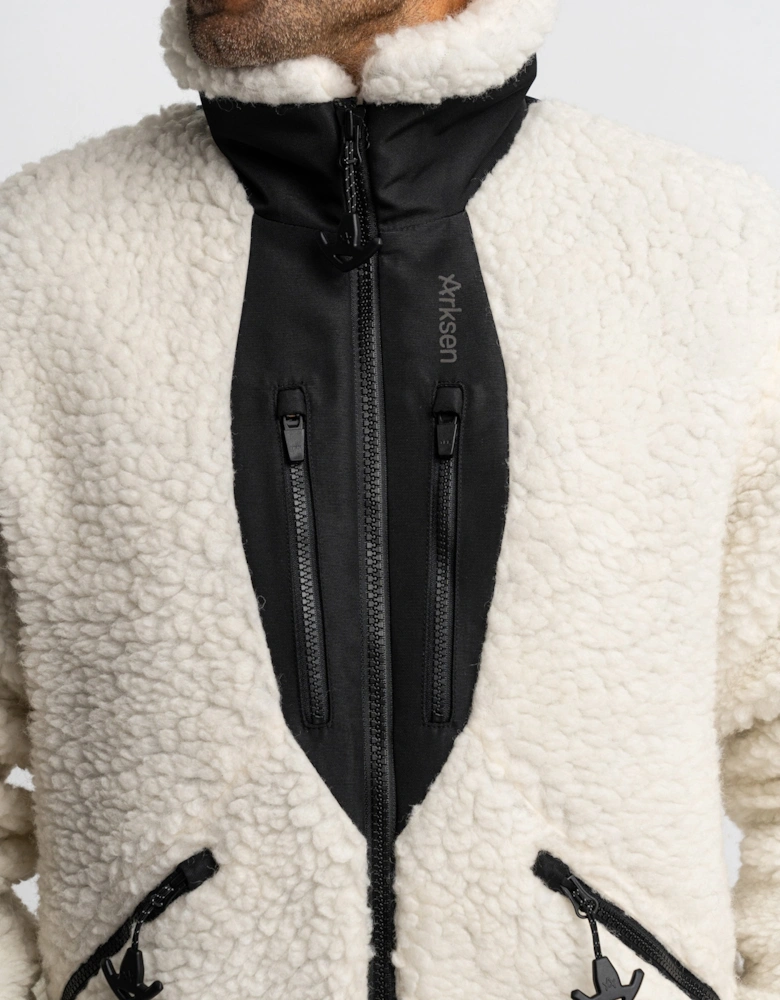 Vellum Sherpa Wool Fleece