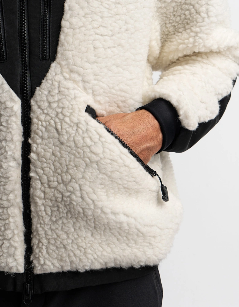 Vellum Sherpa Wool Fleece