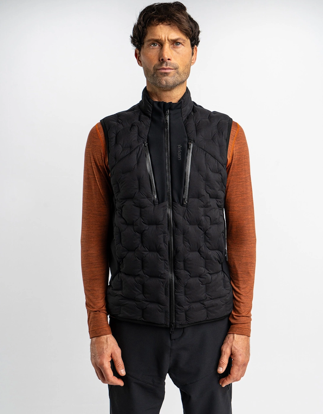 Arksen Arksen Men's Joro Insulated Gilet - Black
