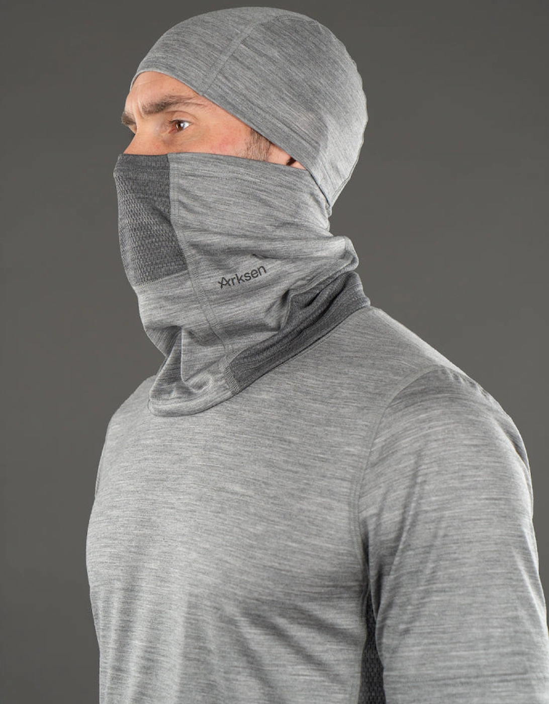 Arksen Men's Alto Balaclava - Ultimate Grey