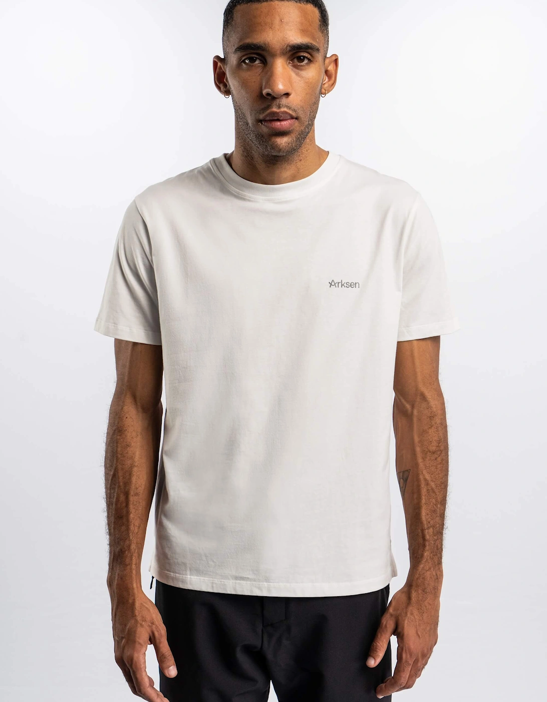 Arksen Arksen Men's Selkie Marine T-Shirt - White