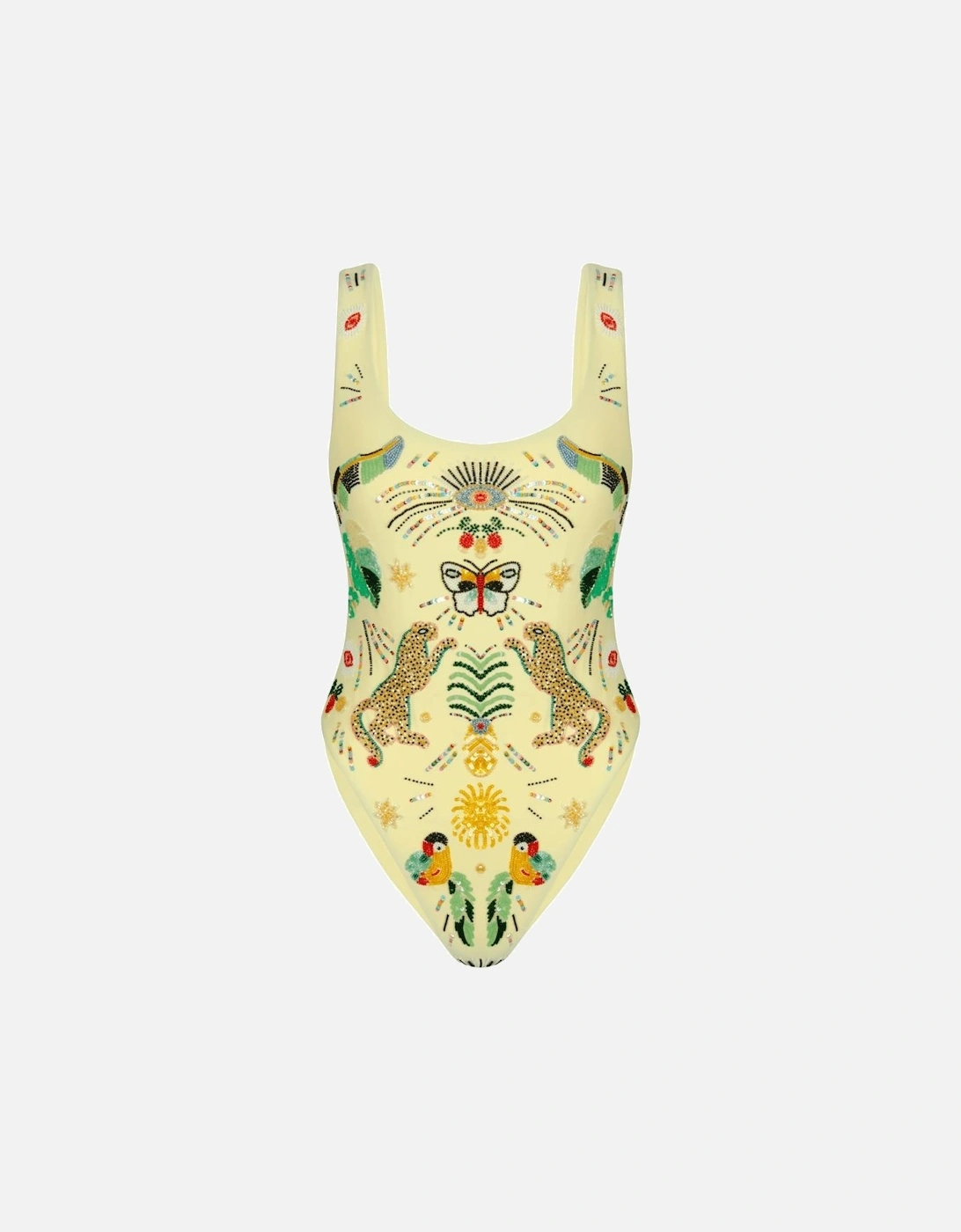 Willow Hand Embroidered Swimsuit