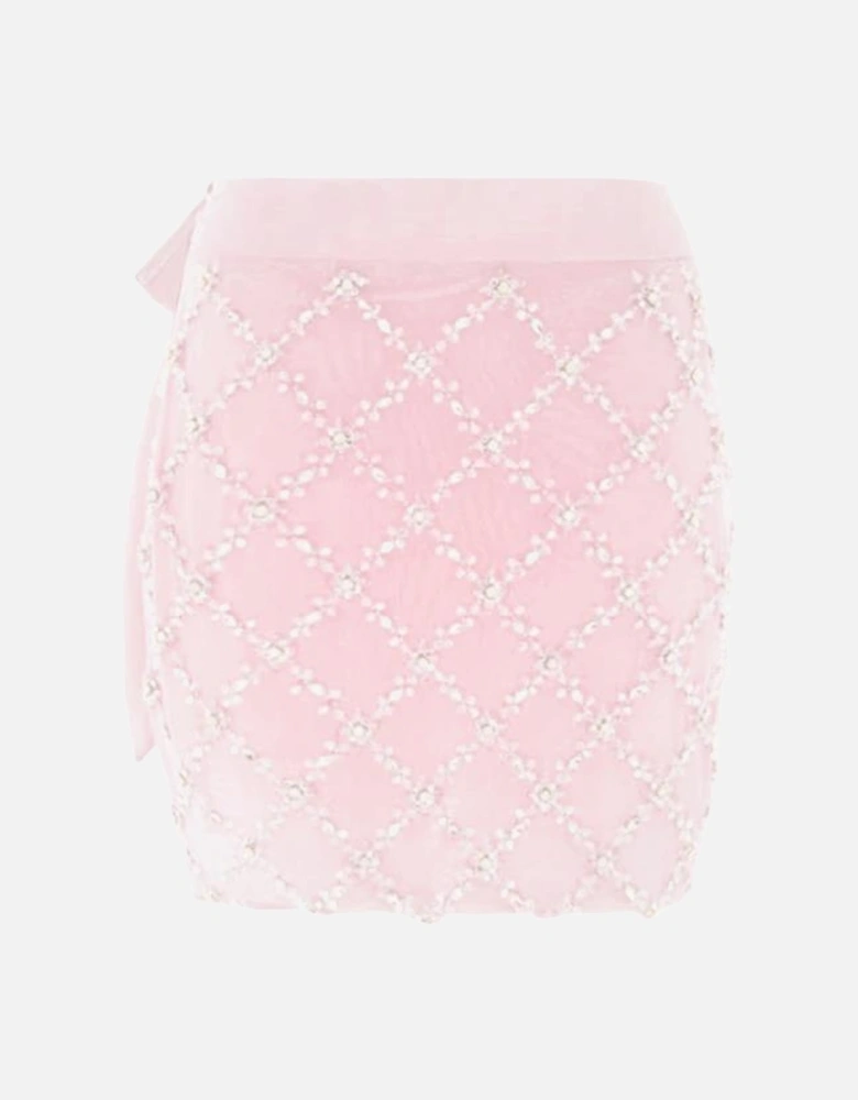 Elani Self Tie Lightweight Sarong Pink