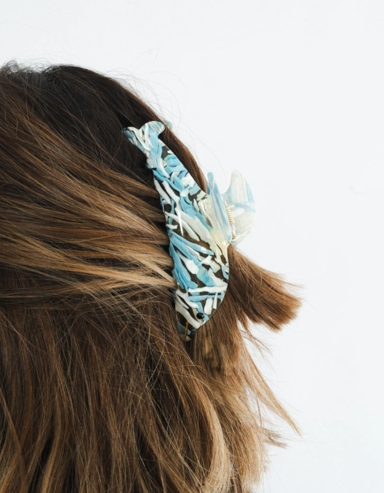 Dolphin Hairclip Blue