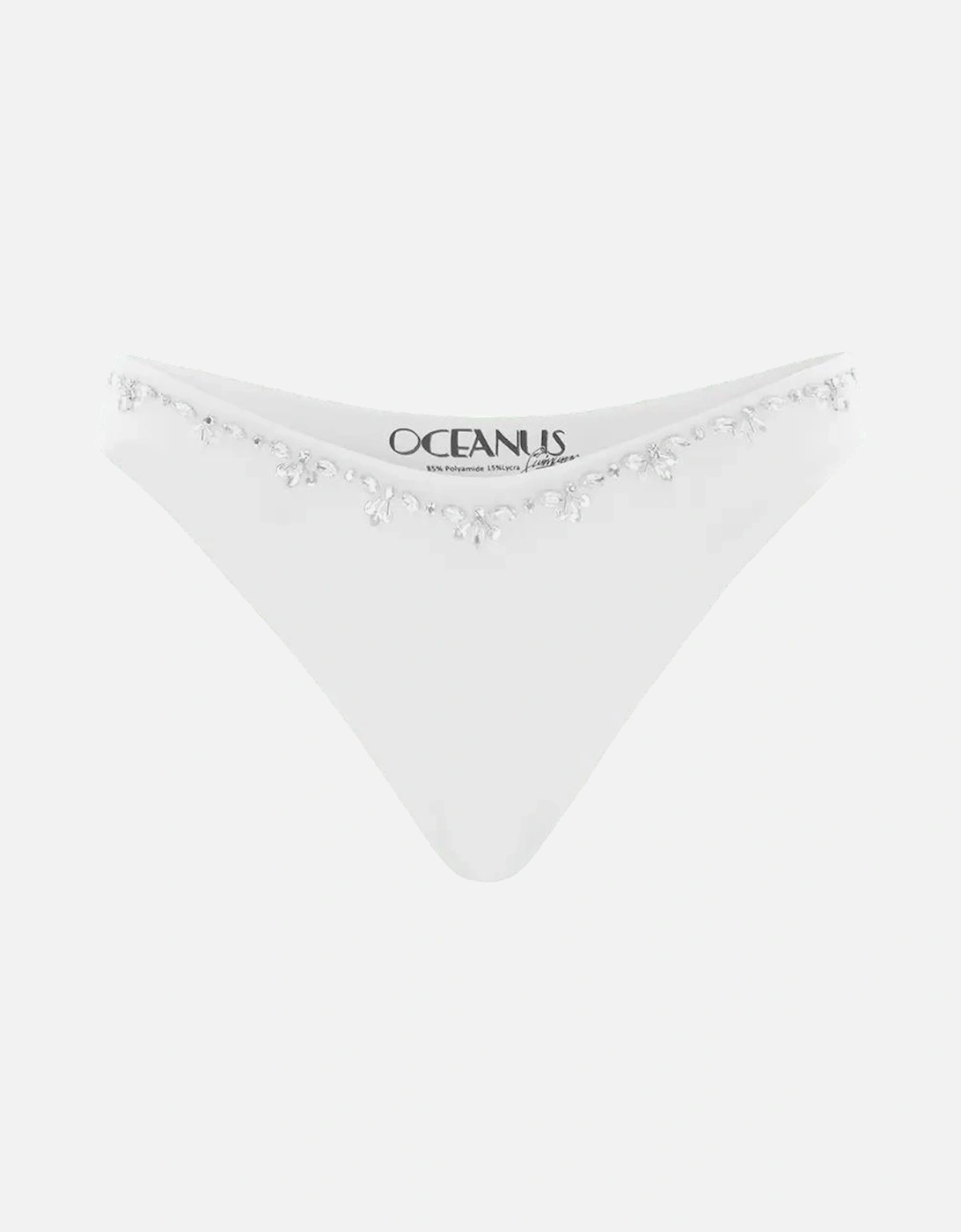 Aaliyah Hand Embroidered Crystals Bikini Bottom, 4 of 3