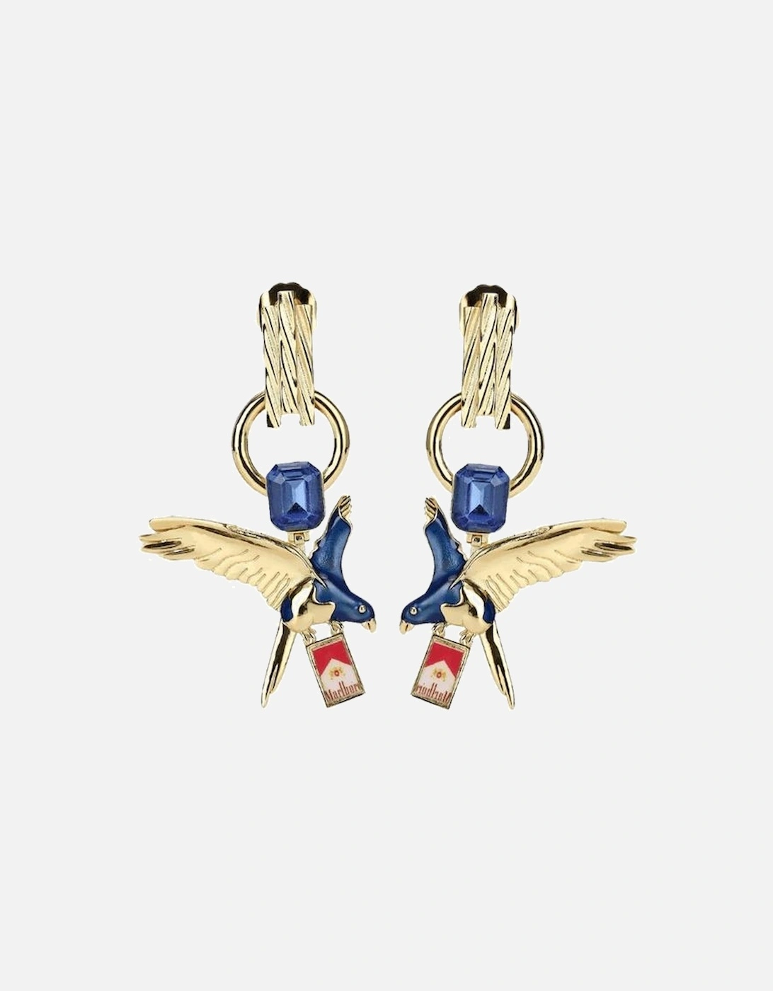 The Smoking Bird Earrings