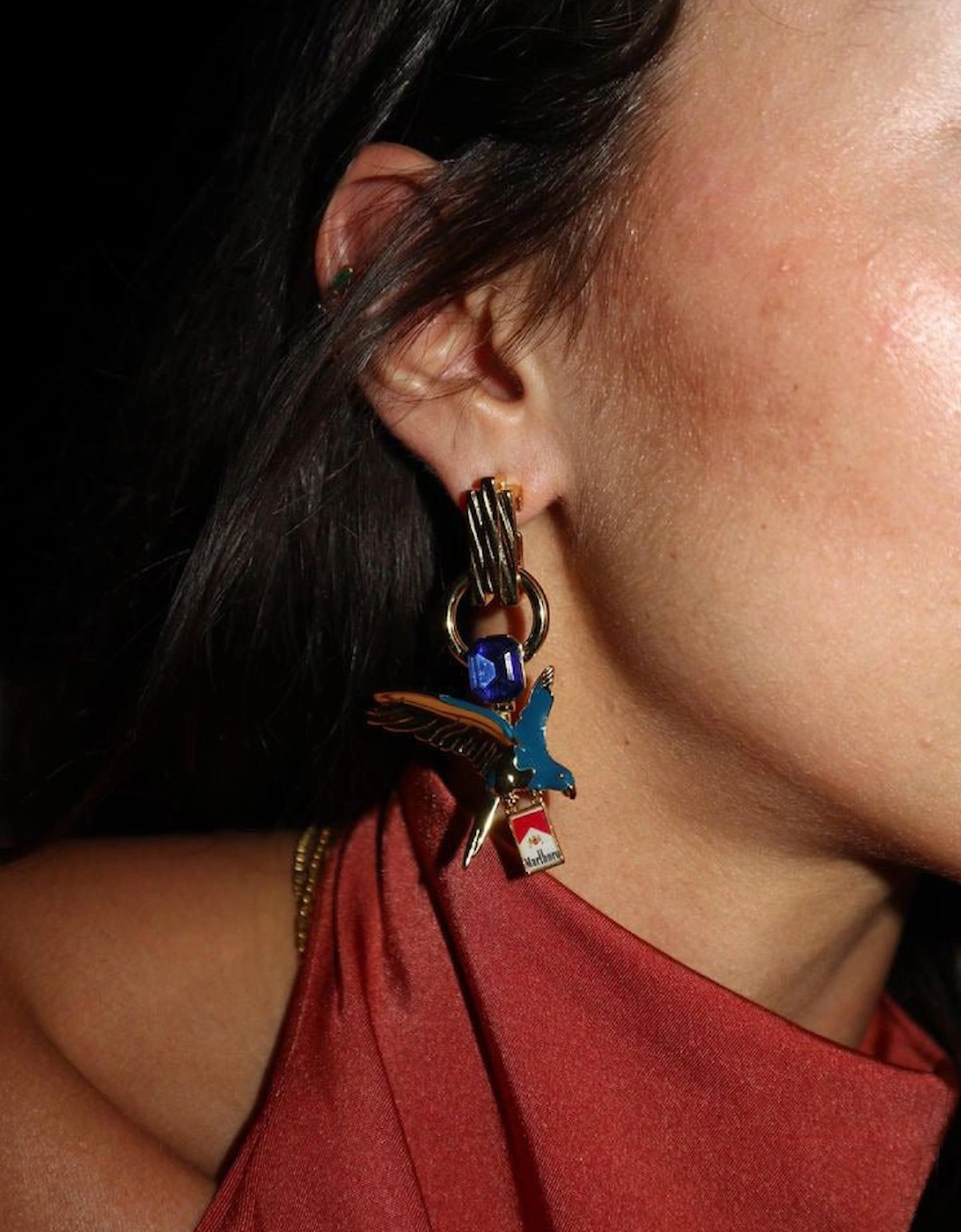 The Smoking Bird Earrings, 3 of 2