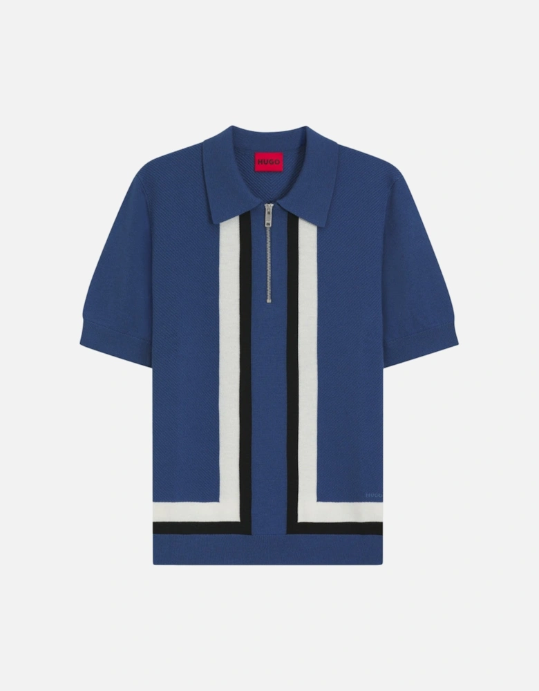 HUGO Sholpone Sweater 420 Medium Blue
