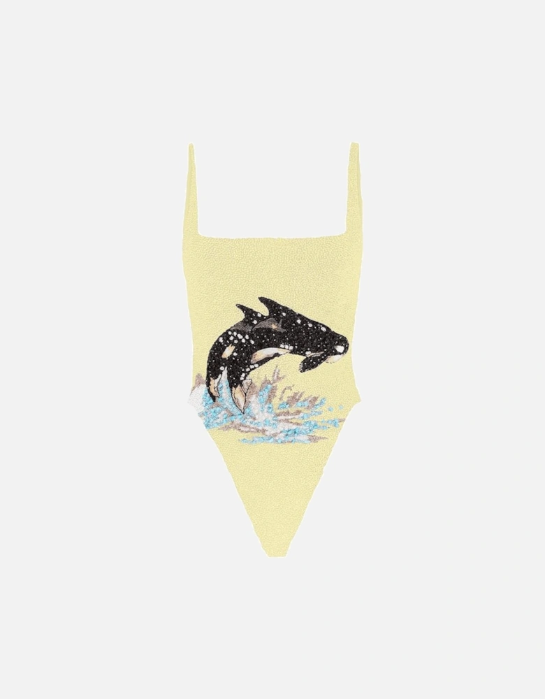 Marina Vintage Neckline Swimsuit