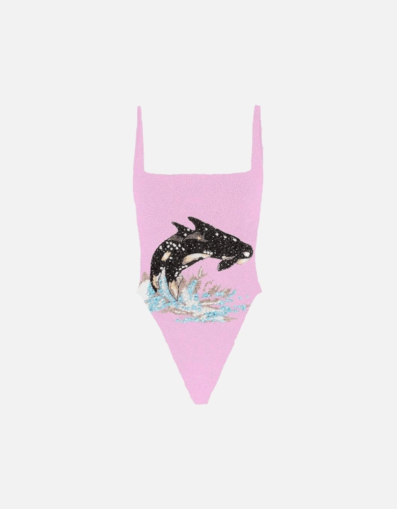 Marina Vintage Neckline Swimsuit