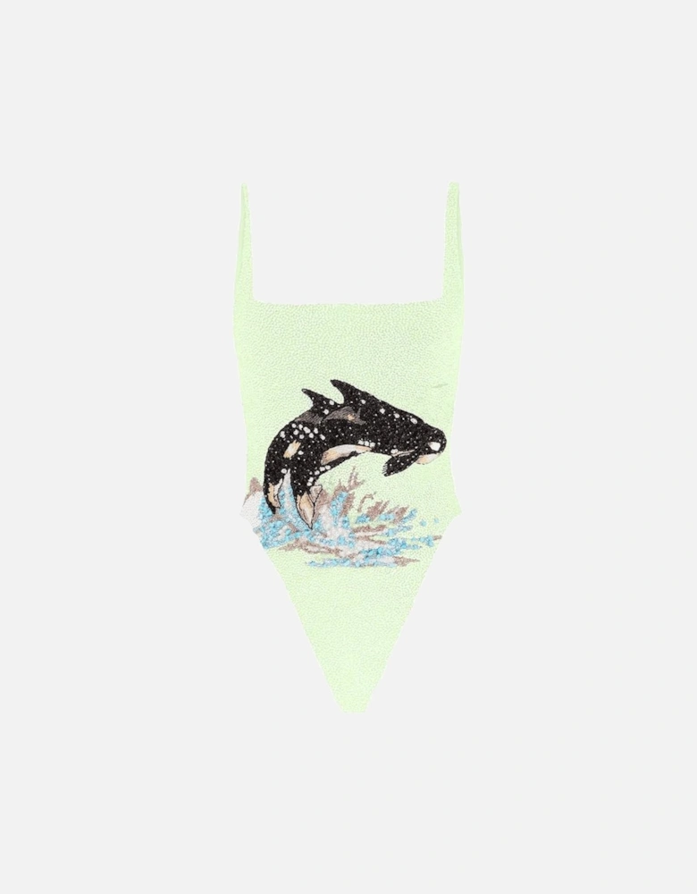 Marina Vintage Neckline Swimsuit