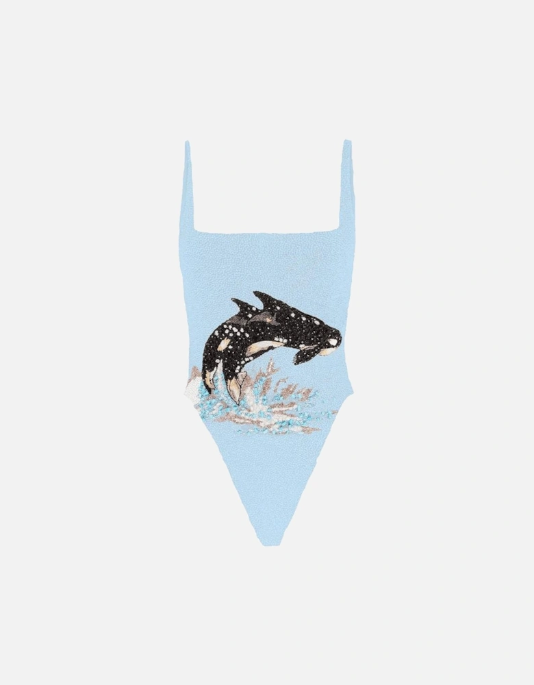 Marina Vintage Neckline Swimsuit