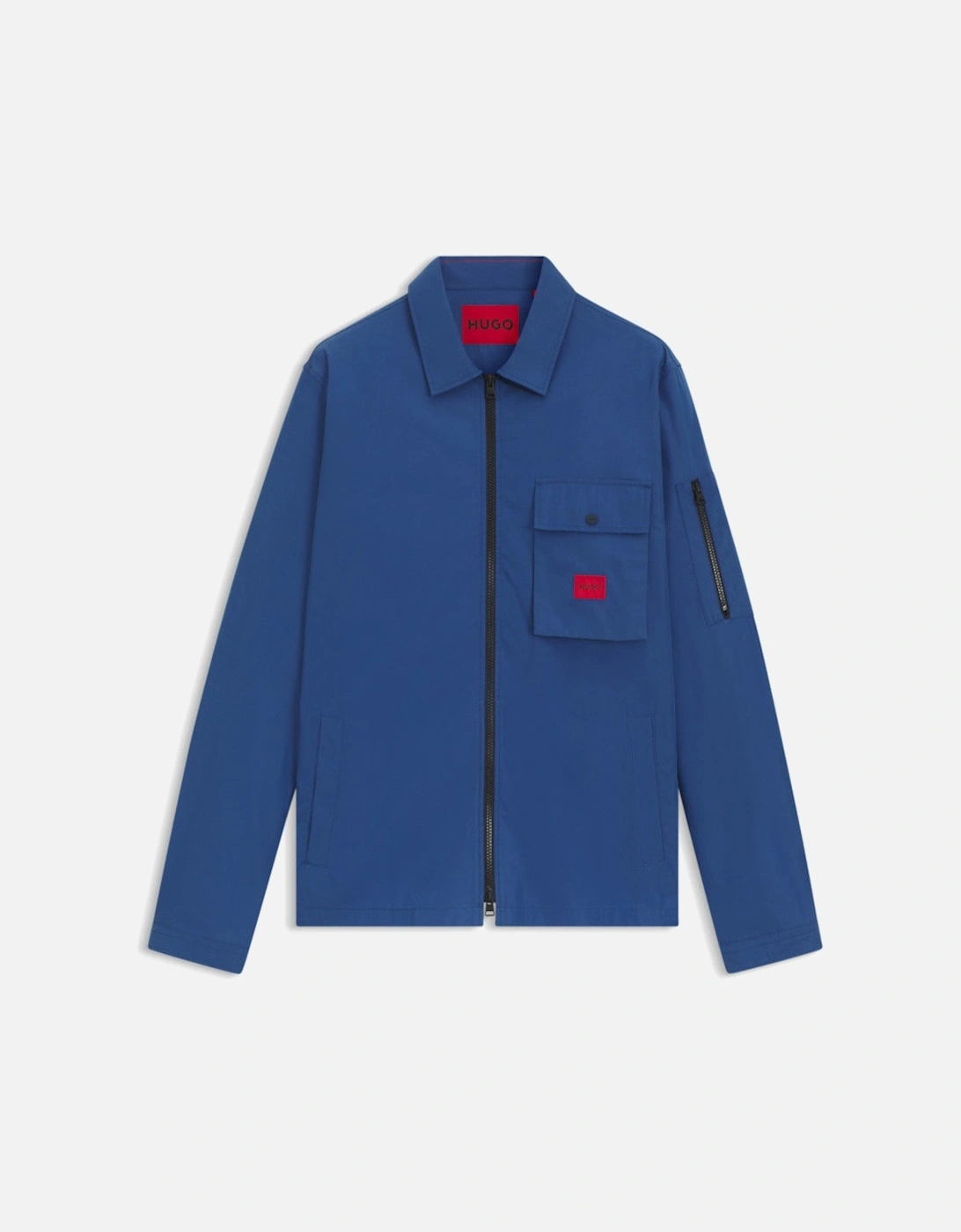 HUGO Emmond Overshirt 427 Medium Blue, 2 of 1
