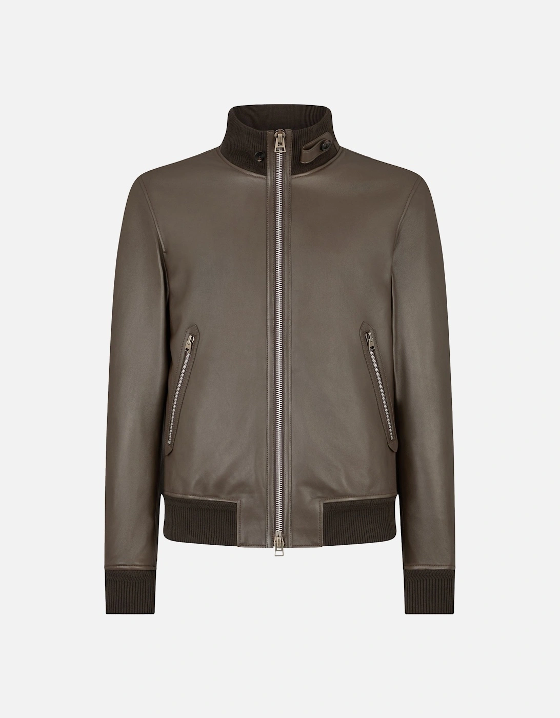 Nappa Funnel Jacket Brown, 6 of 5