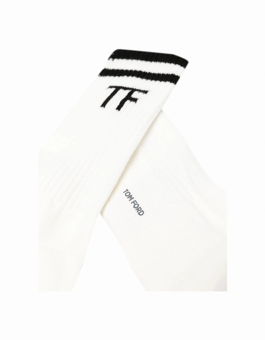 Ribbed TF Sport Socks White