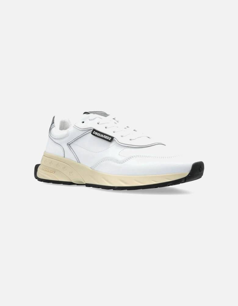Leather Sneakers White