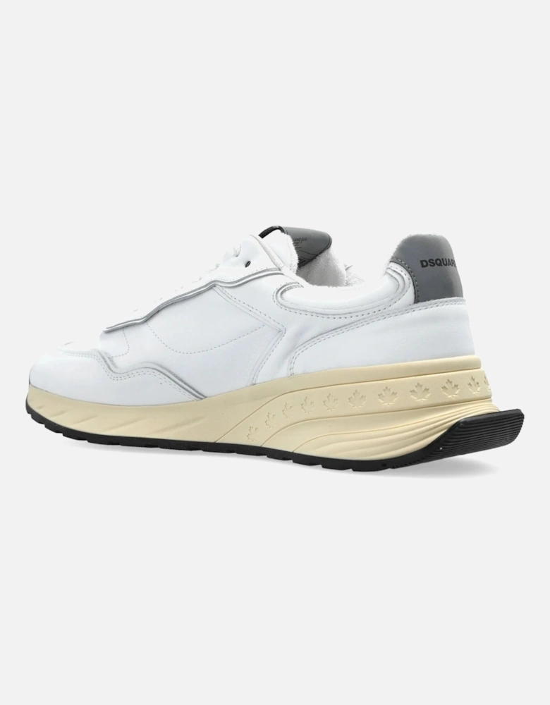 Leather Sneakers White