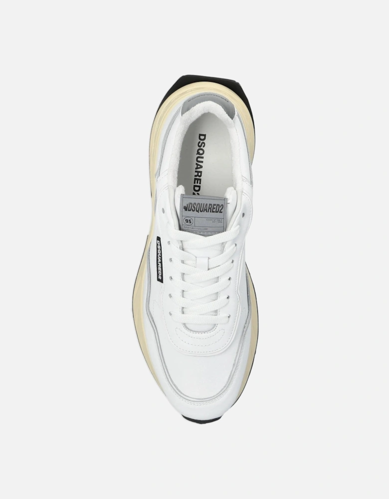 Leather Sneakers White