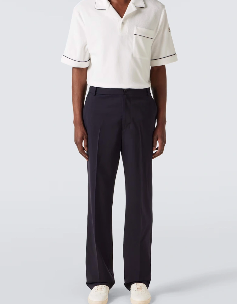Towelling Shirt White