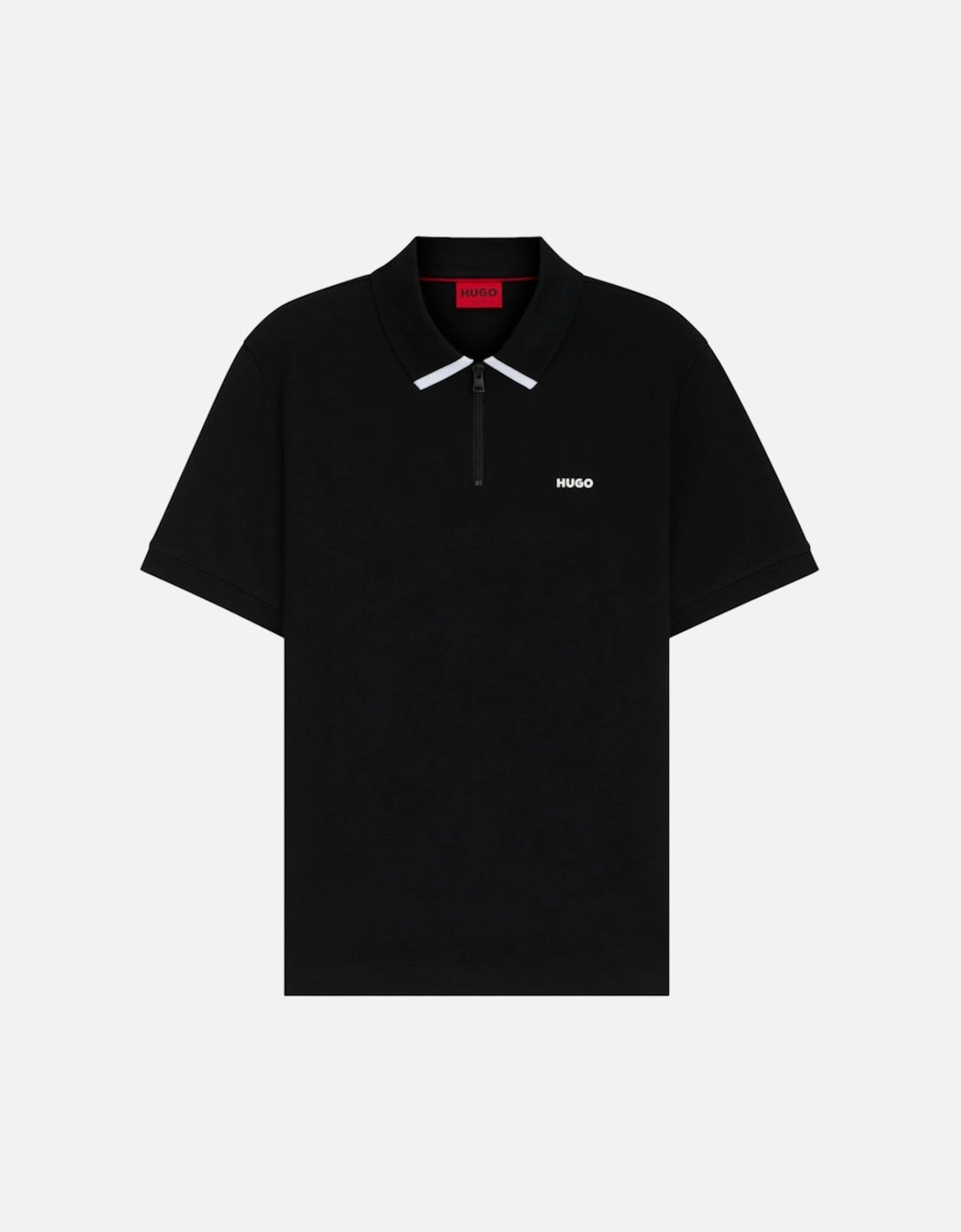 HUGO Dalomino Polo Shirt 001 Black, 5 of 4