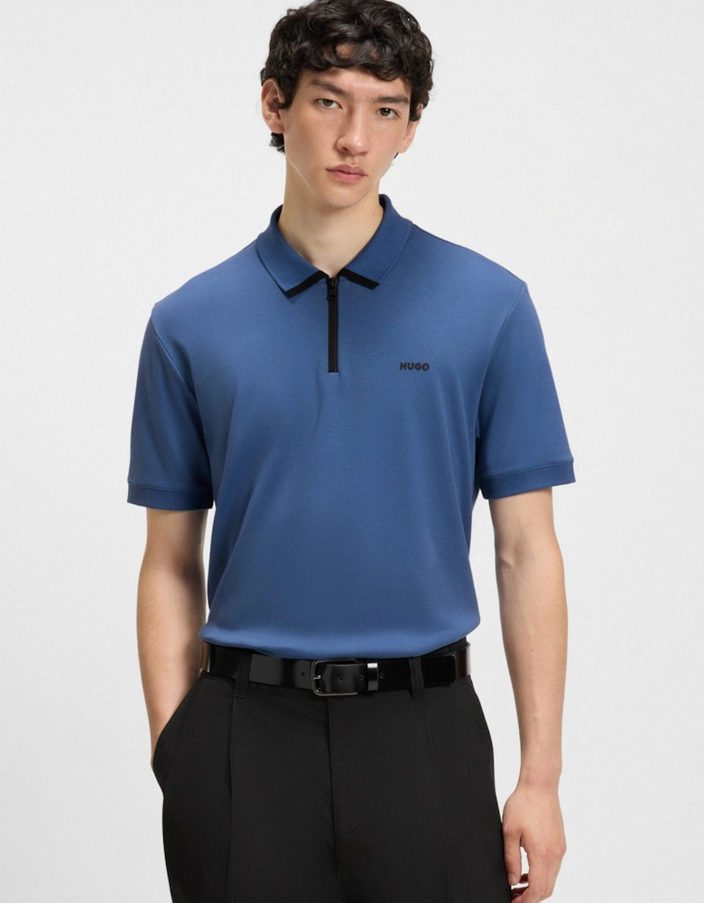 HUGO Dalomino Polo Shirt 427 Medium Blue