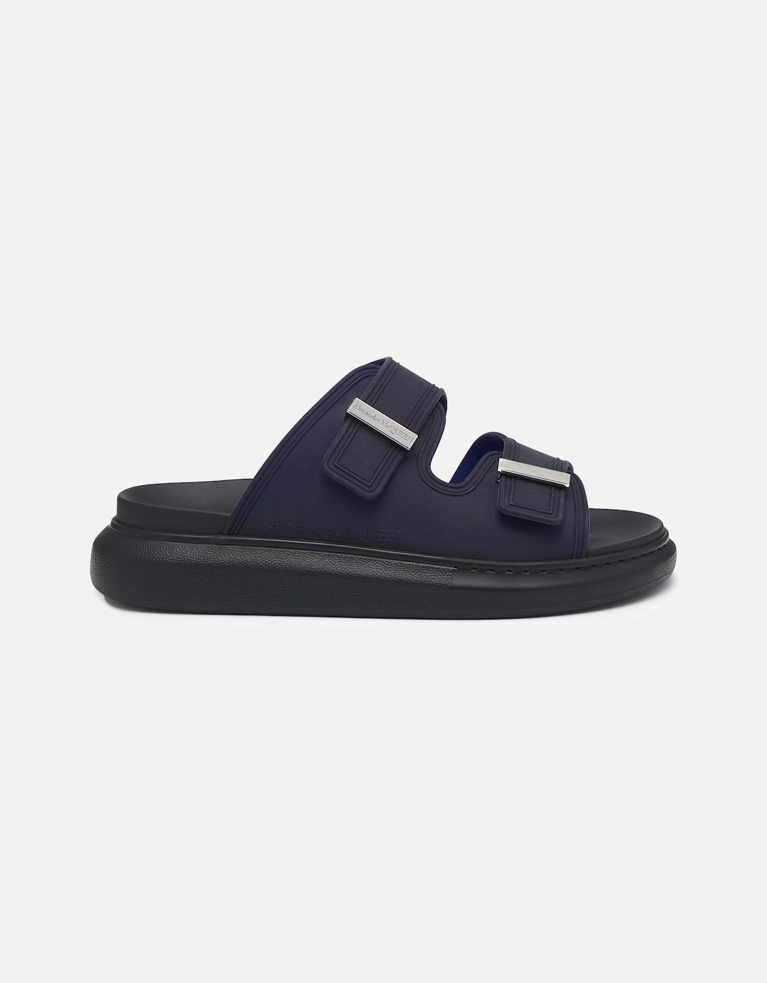 Larry Oversize Sole Sandals Black/Blue, 5 of 4