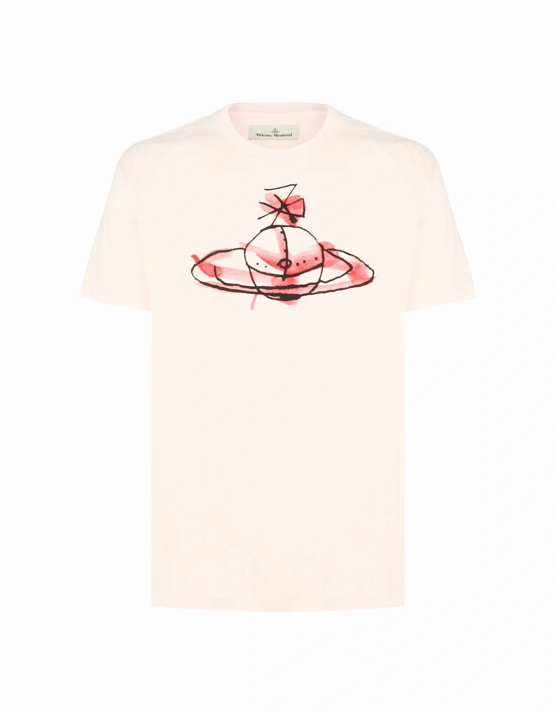 Drawn Orb Classic T-shirt Pink, 5 of 4